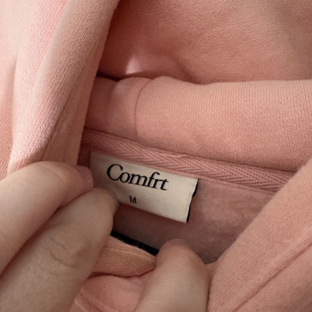 Comfrt Collection Pastel Edition Pink Sweatsuit Sweater Joggers Medium - Picture 8 of 10